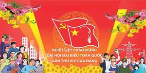 VIMC Logistics Chào mừng Đại hội Đại biểu toàn quốc lần thứ XIV của Đảng